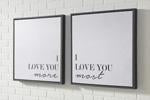 Adline Black/White Wall Art (Set of 2) - A8000297 - Gate Furniture
