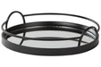 Adria Black Tray - A2000442 - Gate Furniture
