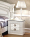 Aida Bedroom, White W/Silver, Camelgroup Italy Set - Gate Furniture