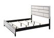 Akerson Chalk White Panel Bedroom Set - Gate Furniture