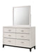Akerson Chalk White Panel Bedroom Set - Gate Furniture