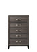 Akerson Gray Panel Bedroom Set - Gate Furniture