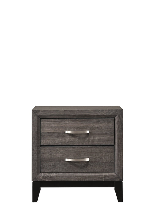 Akerson Gray Panel Bedroom Set - Gate Furniture
