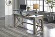 Aldwin Gray Home Office Lift Top Desk - H837-54 - Gate Furniture