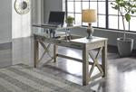Aldwin Gray Home Office Lift Top Desk - H837-54 - Gate Furniture