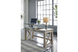 Aldwin Gray Home Office Lift Top Desk - H837-54 - Gate Furniture