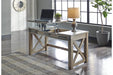 Aldwin Gray Home Office Lift Top Desk - H837-54 - Gate Furniture