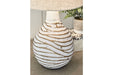 Aleela White/Gold Finish Table Lamp - L204194 - Gate Furniture
