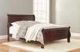 Alisdair Dark Brown King Sleigh Bed - Gate Furniture