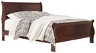 Alisdair Dark Brown King Sleigh Bed - Gate Furniture