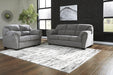 Allmaxx Pewter Living Room Set - Gate Furniture