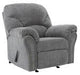 Allmaxx Pewter Recliner - 2810525 - Gate Furniture