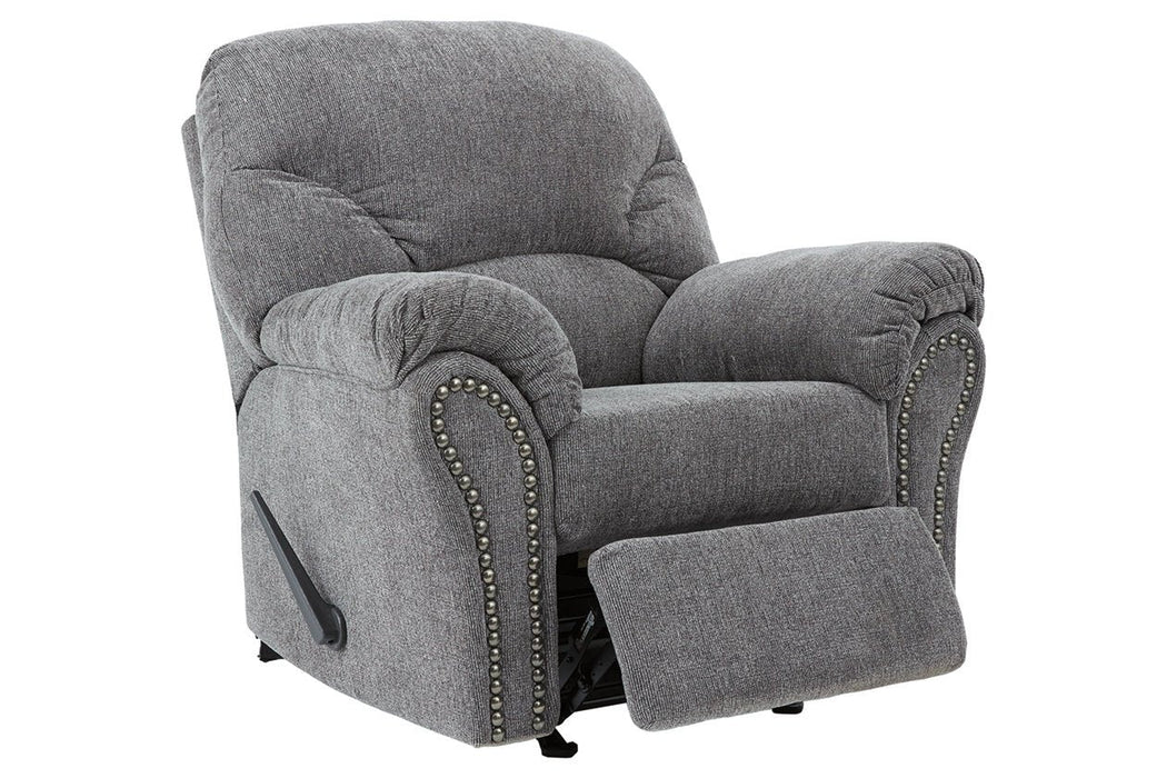 Allmaxx Pewter Recliner - 2810525 - Gate Furniture