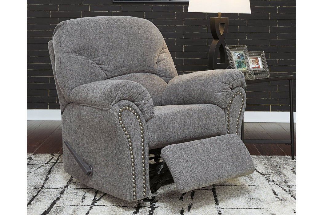 Allmaxx Pewter Recliner - 2810525 - Gate Furniture