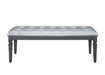 Allura Gray Bedroom Bench - 1916GY-FBH - Gate Furniture