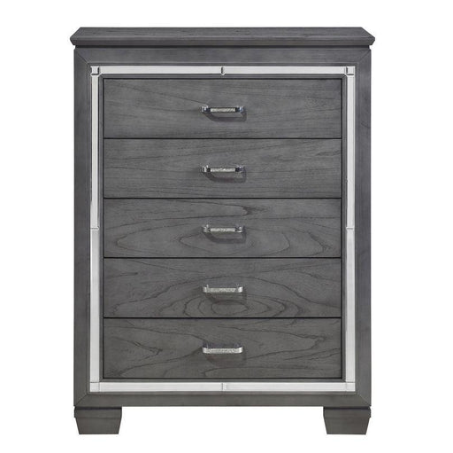Allura Gray Chest - 1916GY-9 - Gate Furniture