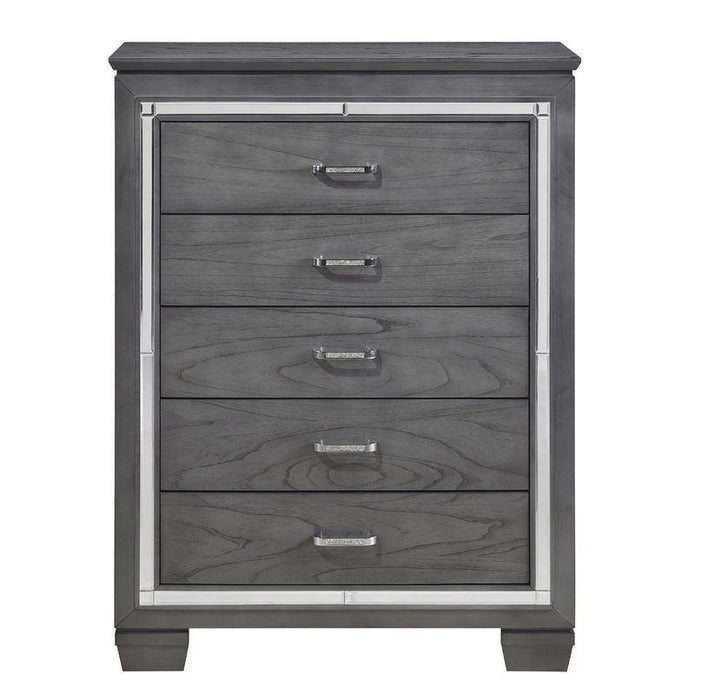 Allura Gray Chest - 1916GY-9 - Gate Furniture