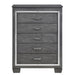 Allura Gray Chest - 1916GY-9 - Gate Furniture