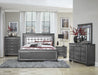 Allura Gray LED Panel Bedroom Set - Gate Furniture