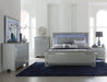 Allura Silver LED Panel Bedroom Set - Gate Furniture
