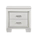 Allura White LED Nightstand - 1916W-4 - Gate Furniture