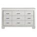Allura White LED Panel Bedroom Set - Gate Furniture
