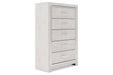 Altyra White Chest of Drawers - B2640-46 - Gate Furniture