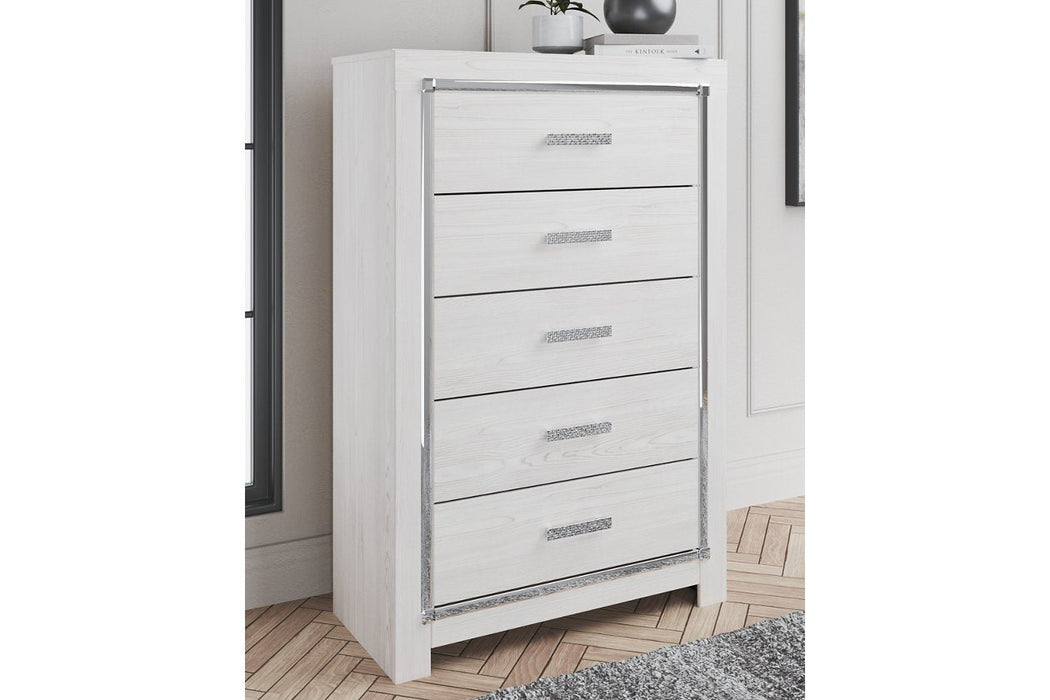 Altyra White Chest of Drawers - B2640-46 - Gate Furniture