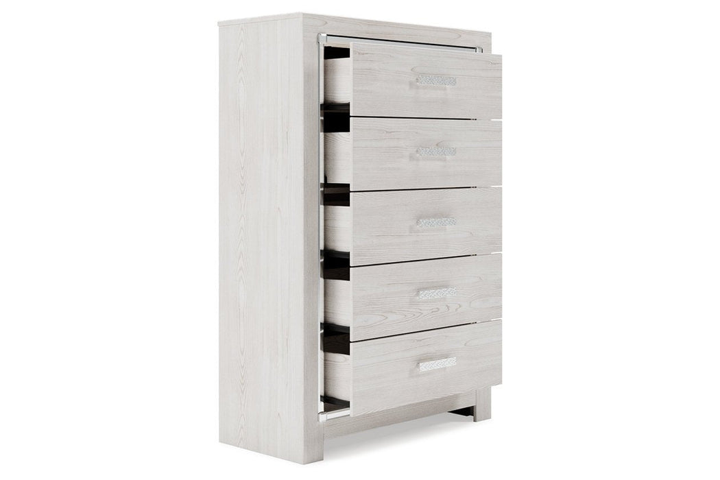 Altyra White Chest of Drawers - B2640-46 - Gate Furniture