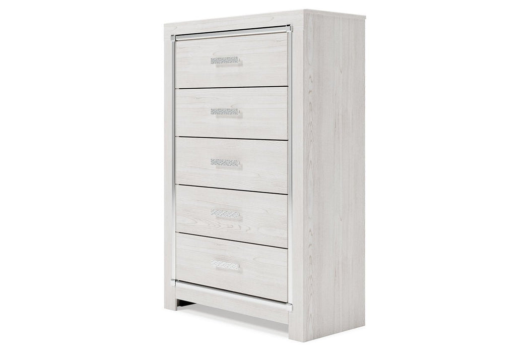 Altyra White Chest of Drawers - B2640-46 - Gate Furniture