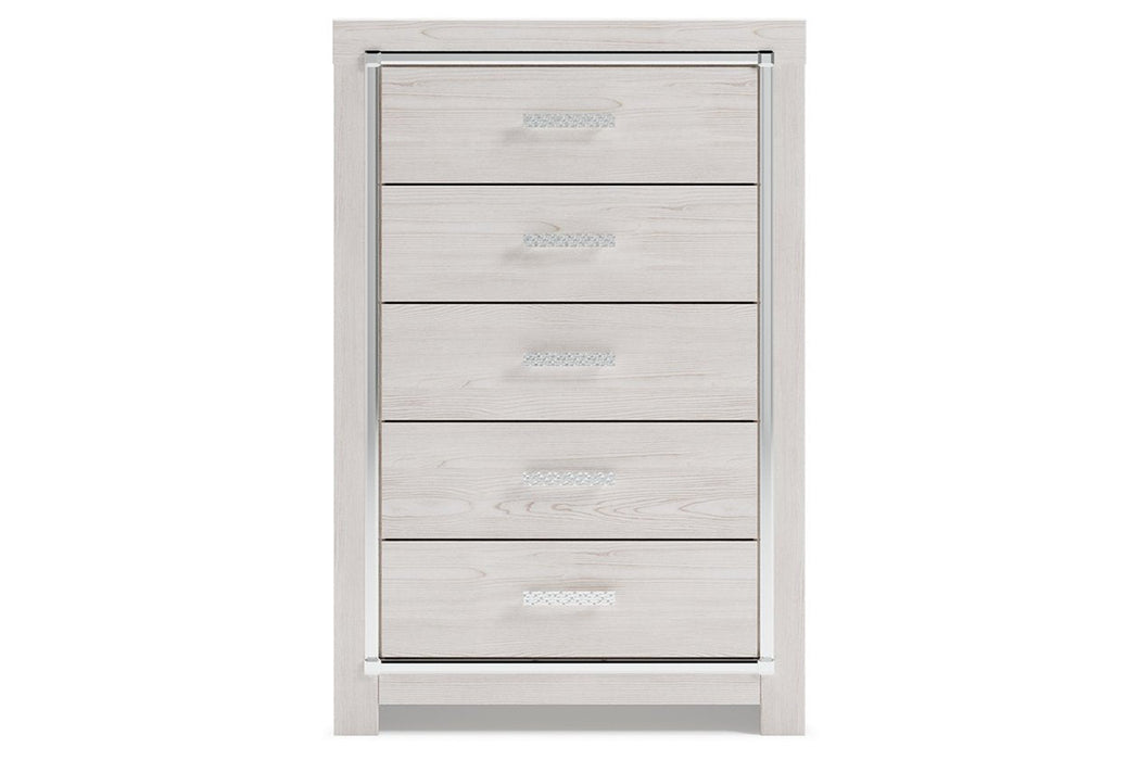Altyra White Chest of Drawers - B2640-46 - Gate Furniture