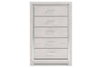 Altyra White Chest of Drawers - B2640-46 - Gate Furniture
