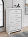 Altyra White Chest of Drawers - B2640-46 - Gate Furniture