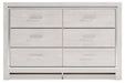 Altyra White Dresser - B2640-31 - Gate Furniture