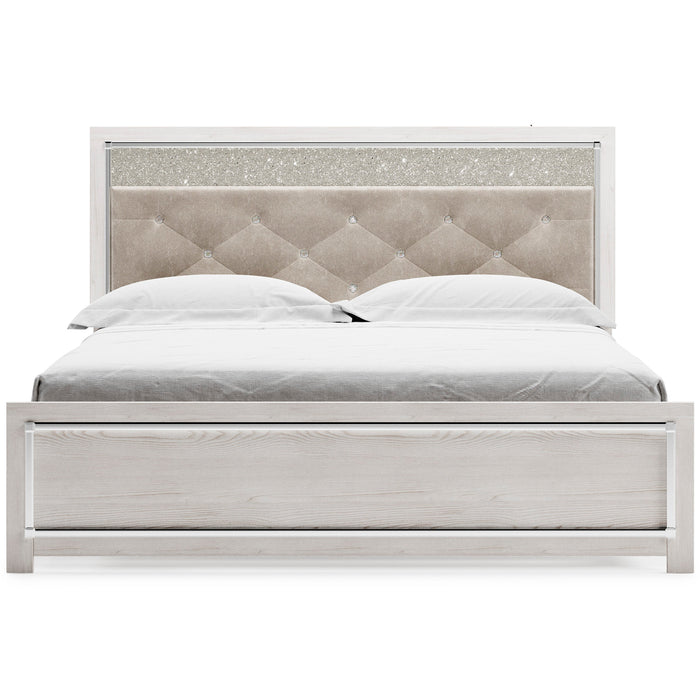 Altyra White Panel Bedroom Set - Gate Furniture