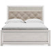 Altyra White Queen Panel Bed - Gate Furniture