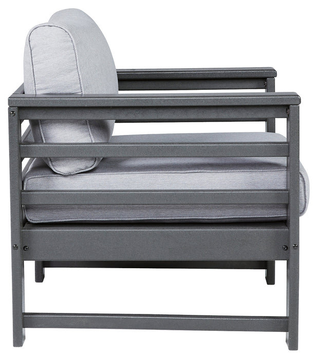 Amora Outdoor Lounge Chair with Cushion (Set of 2) - P417-820 - In Stock Furniture