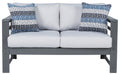 Amora Outdoor Loveseat with Cushion - P417-835 - In Stock Furniture
