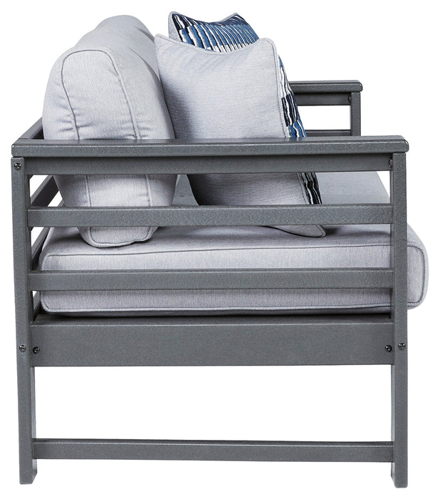 Amora Outdoor Loveseat with Cushion - P417-835 - In Stock Furniture