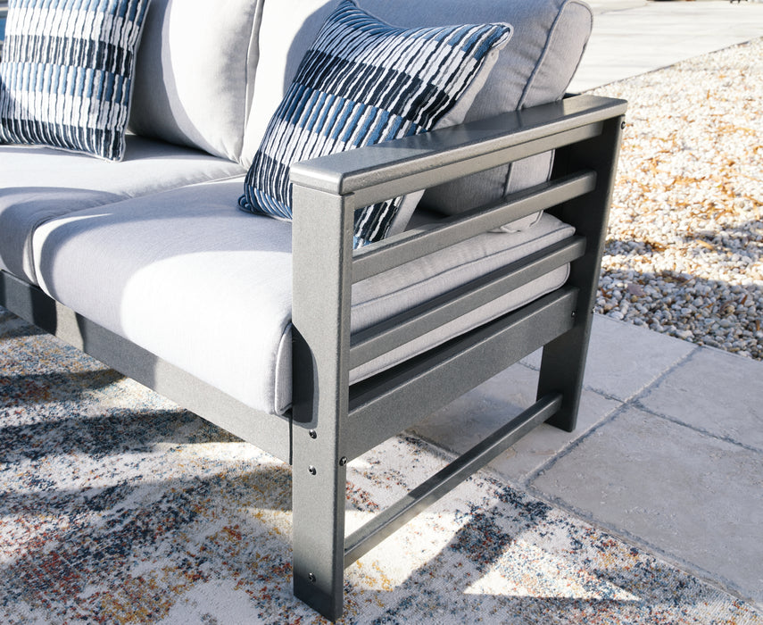 Amora Outdoor Loveseat with Cushion - P417-835 - In Stock Furniture