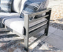 Amora Outdoor Loveseat with Cushion - P417-835 - In Stock Furniture