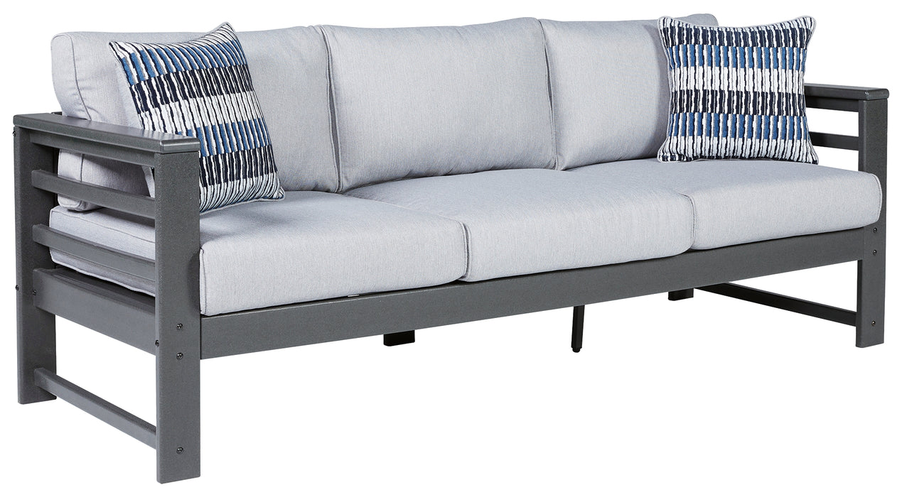 Amora Outdoor Sofa with Cushion - P417-838 - In Stock Furniture