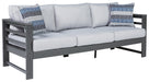 Amora Outdoor Sofa with Cushion - P417-838 - In Stock Furniture