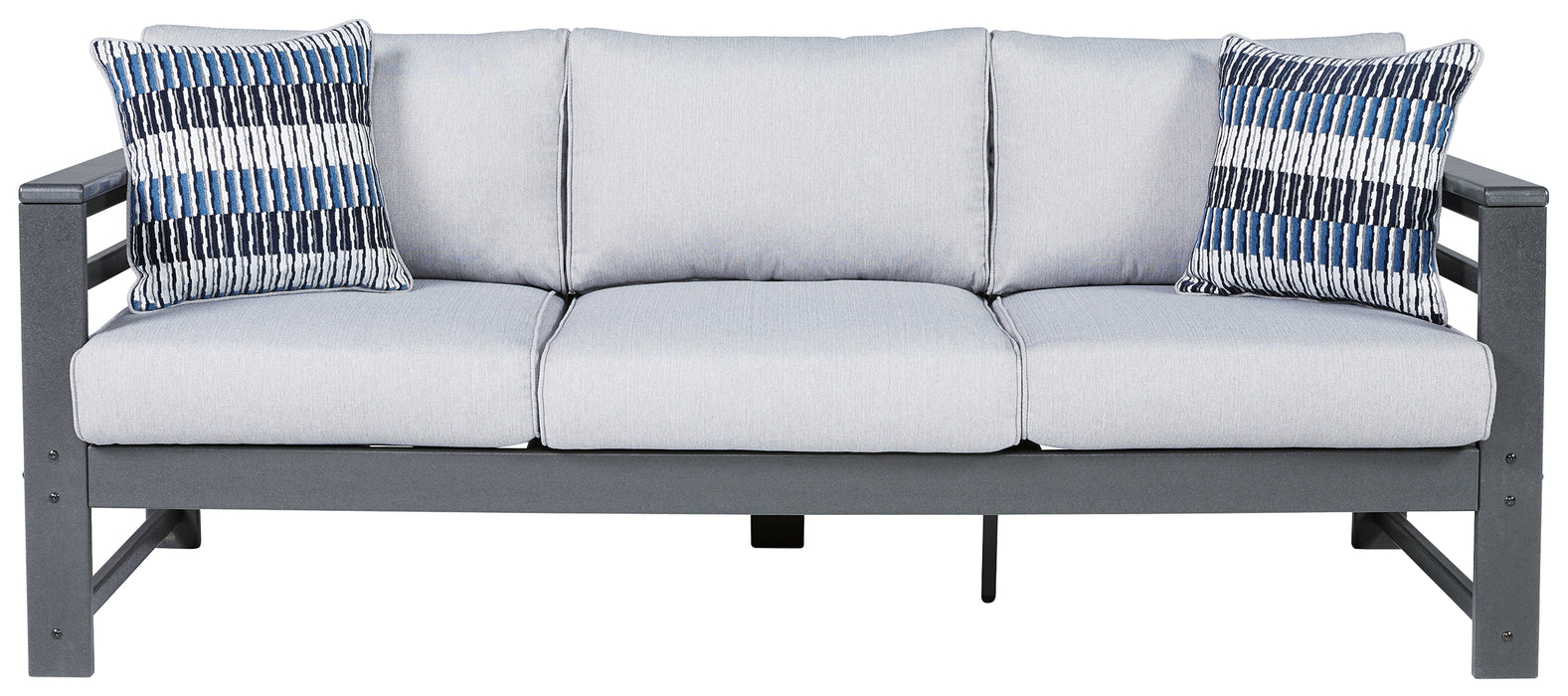 Amora Outdoor Sofa with Cushion - P417-838 - In Stock Furniture