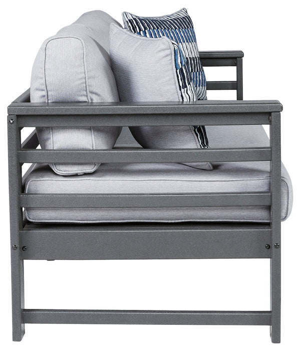 Amora Outdoor Sofa with Cushion - P417-838 - In Stock Furniture