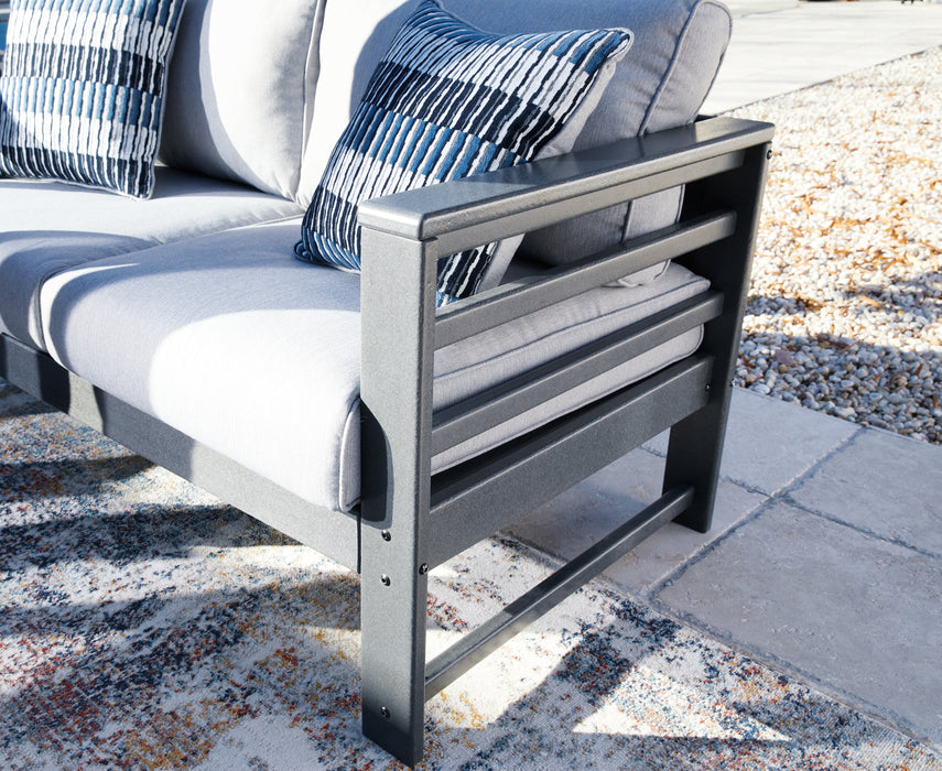 Amora Outdoor Sofa with Cushion - P417-838 - In Stock Furniture