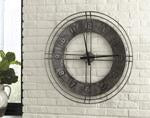 Ana Sofia Antique Gray Wall Clock - A8010068 - Gate Furniture
