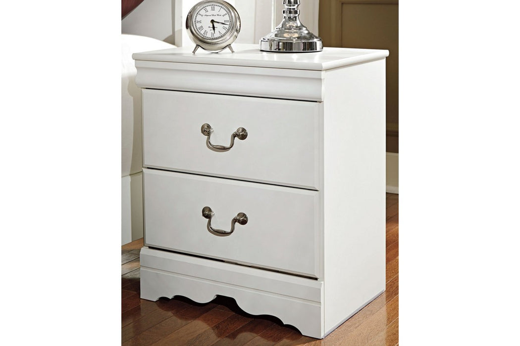 Anarasia White Nightstand - B129-92 - Gate Furniture