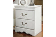 Anarasia White Nightstand - B129-92 - Gate Furniture