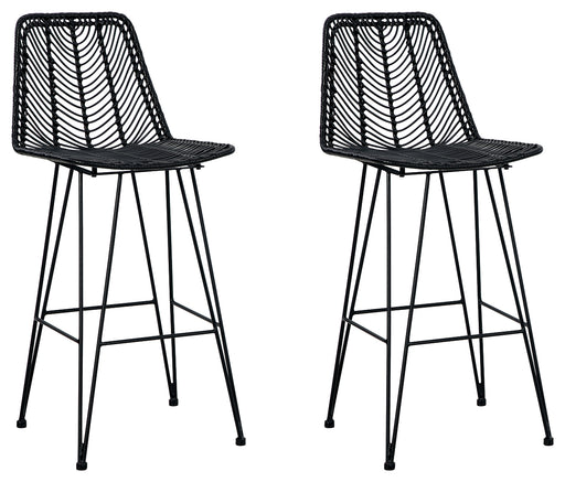 Angentree Bar Height Bar Stool (Set of 2) - D434-130 - In Stock Furniture
